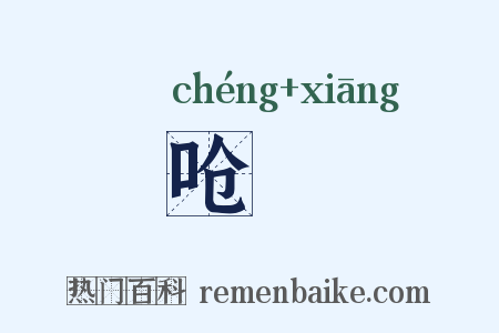 呛啍是什么意思的图片